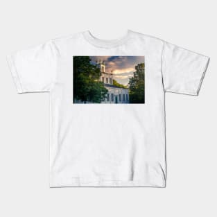 Sharon Temple In Evening Light Kids T-Shirt